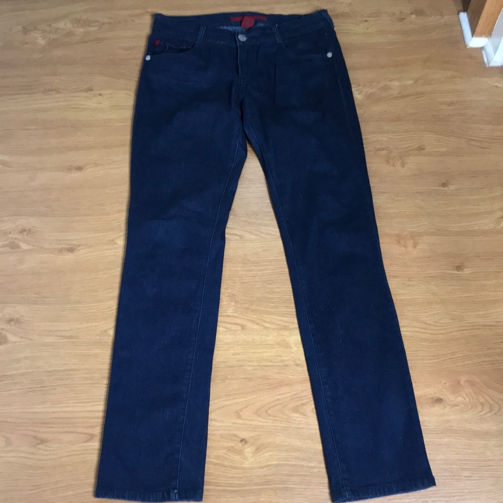 Fire Jean Dark Blue Jean Size 11 Skinny Stretchy